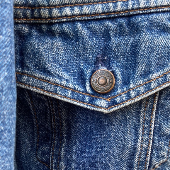 Gap Vintage Medium Wash Workforce Jean Jacket - Picture 4 of 8